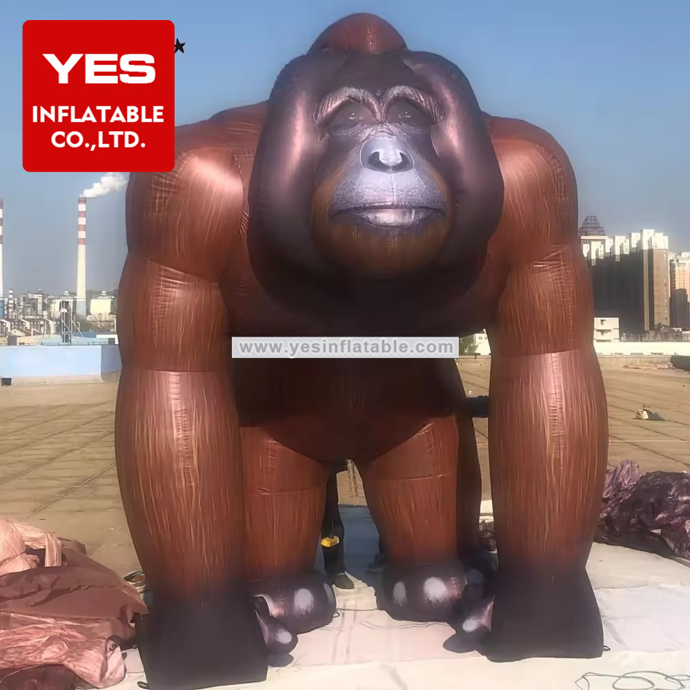 Attractive Giant Advertising Inflatable Animal Animal Inflatable Gorilla