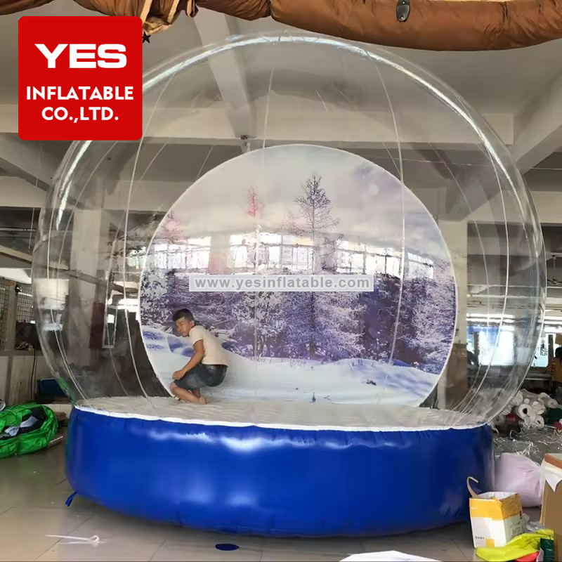 New Design inflatable tent Inflatable Snow Globe for Christmas