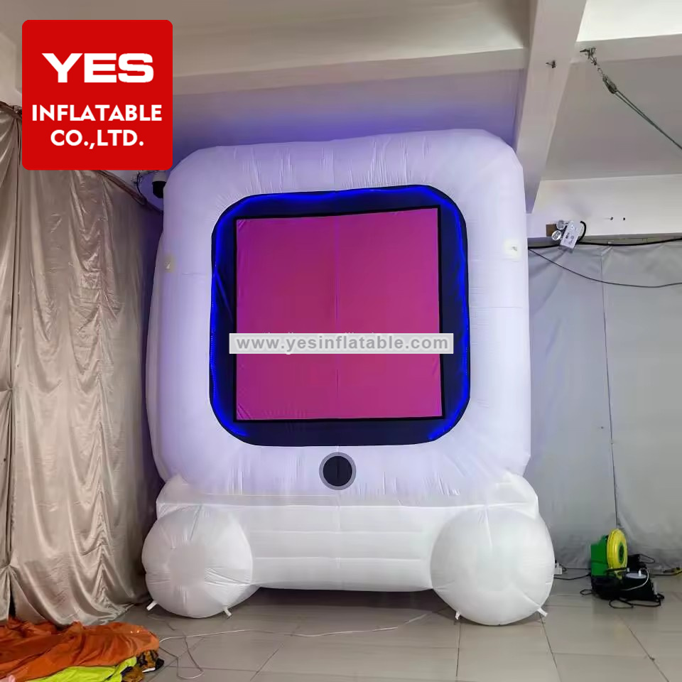 Best Sale Customized Inflatable Advertising Model Gleamy Inflatable Television