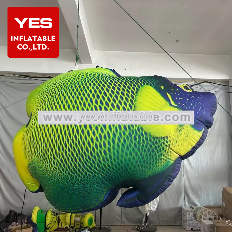 Marine Theme Party Decoration Inflatable Tropical Fish Inflatable Animal Model