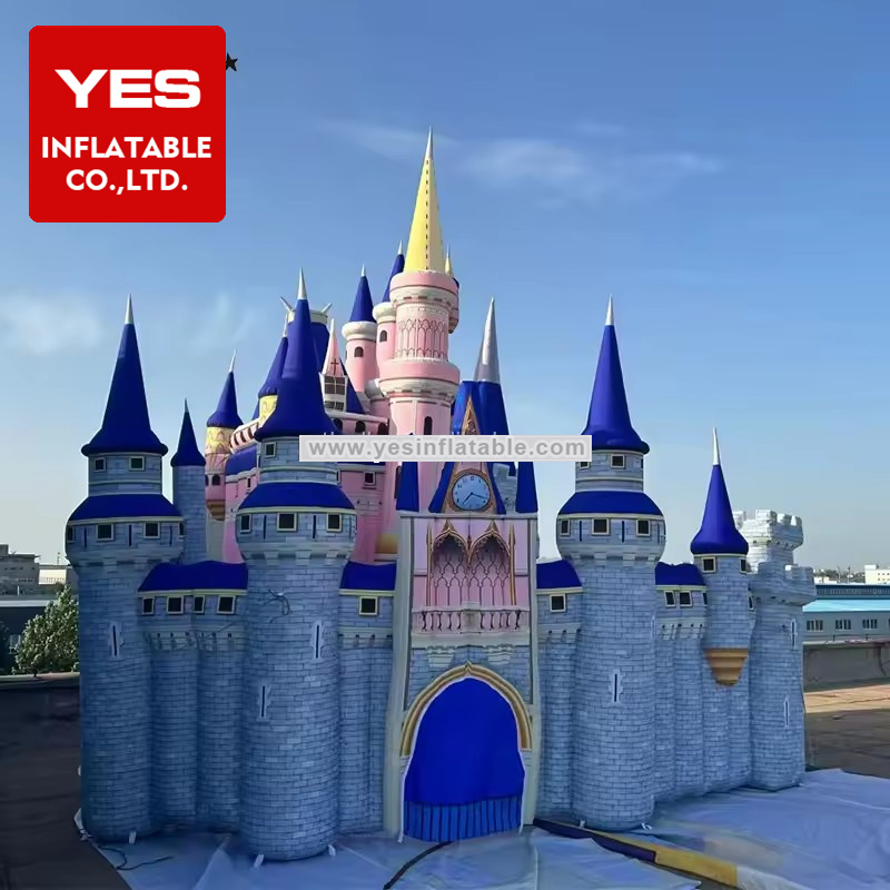 colorful inflatable castle cartoon blow up castle advertising inflatable product