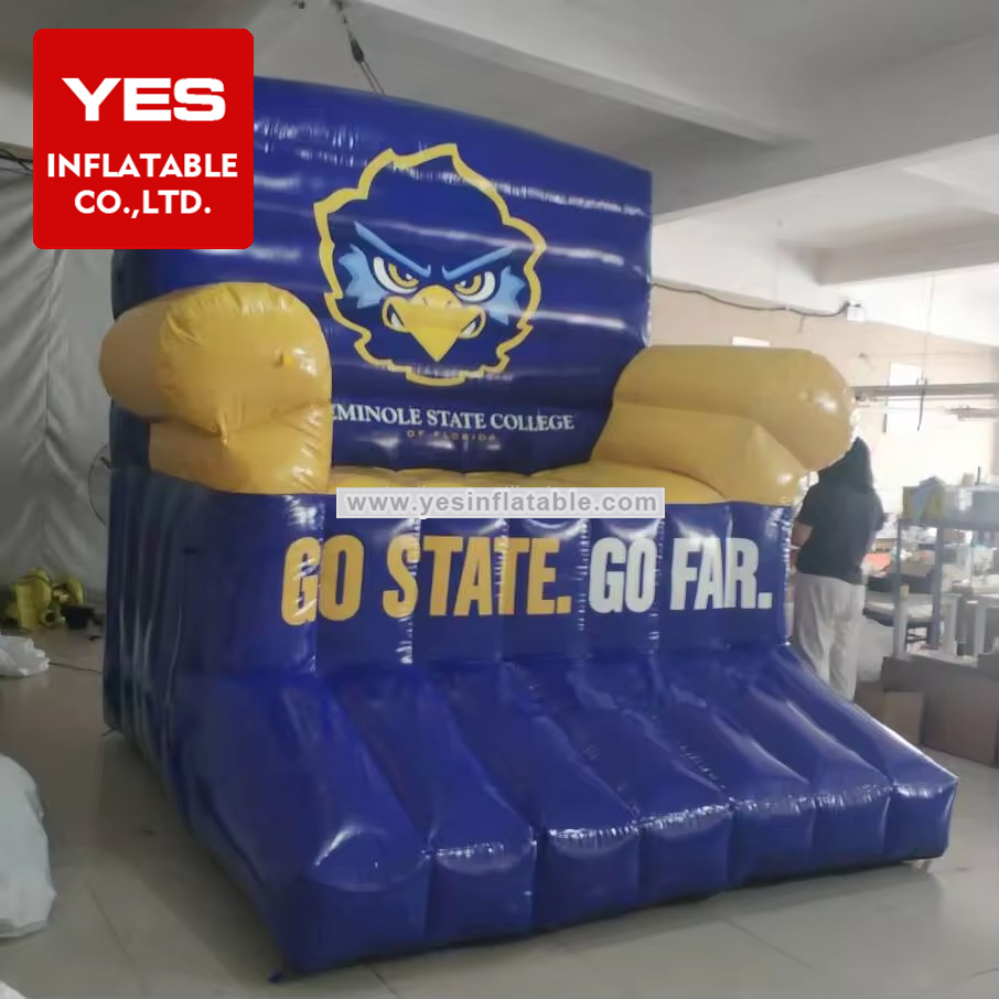 Advertising Customized Inflatable Furniture Inflatable Chair Throne