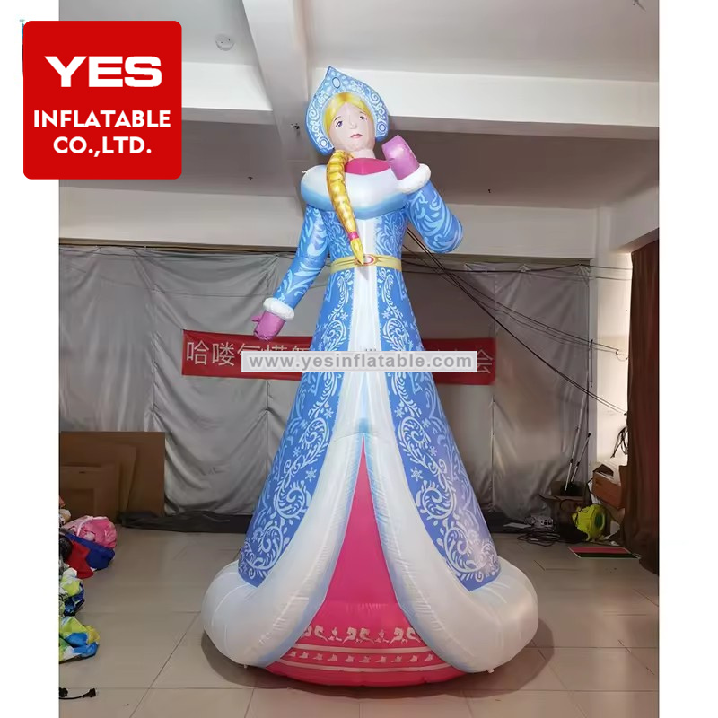 Giant Inflatable Cartoon Charater Model Inflatable Princess For Activity Decoration