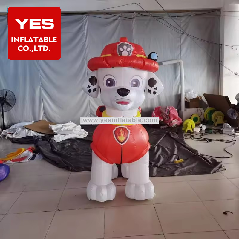 Outdoor Advertising Inflatable Animal Cartoon Inflatable Dog For Promotion Events