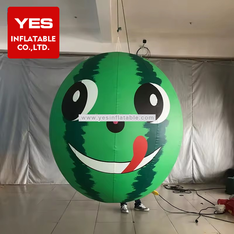 Advertising Hanging Inflatable Watermelon Ball Inflatable Fruit Balloon Model