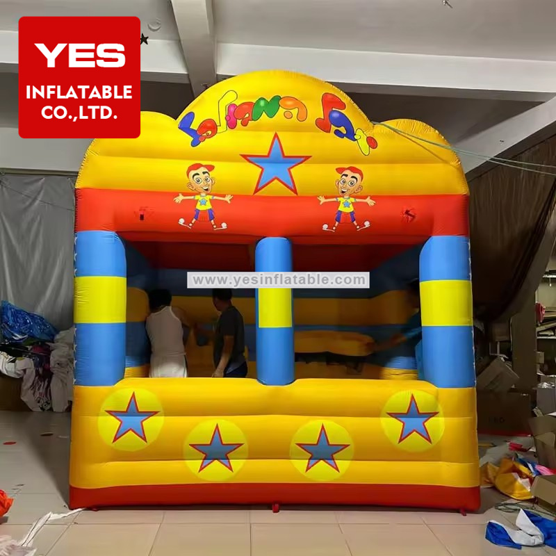 Inflatable Carnival Portable Fast Drink Food Stand Booth Inflatable Food Stall