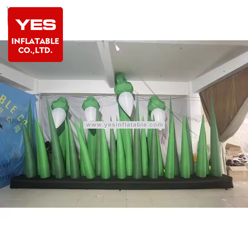 Customized Inflatable Plant Inflatable Shrub For Stage Background