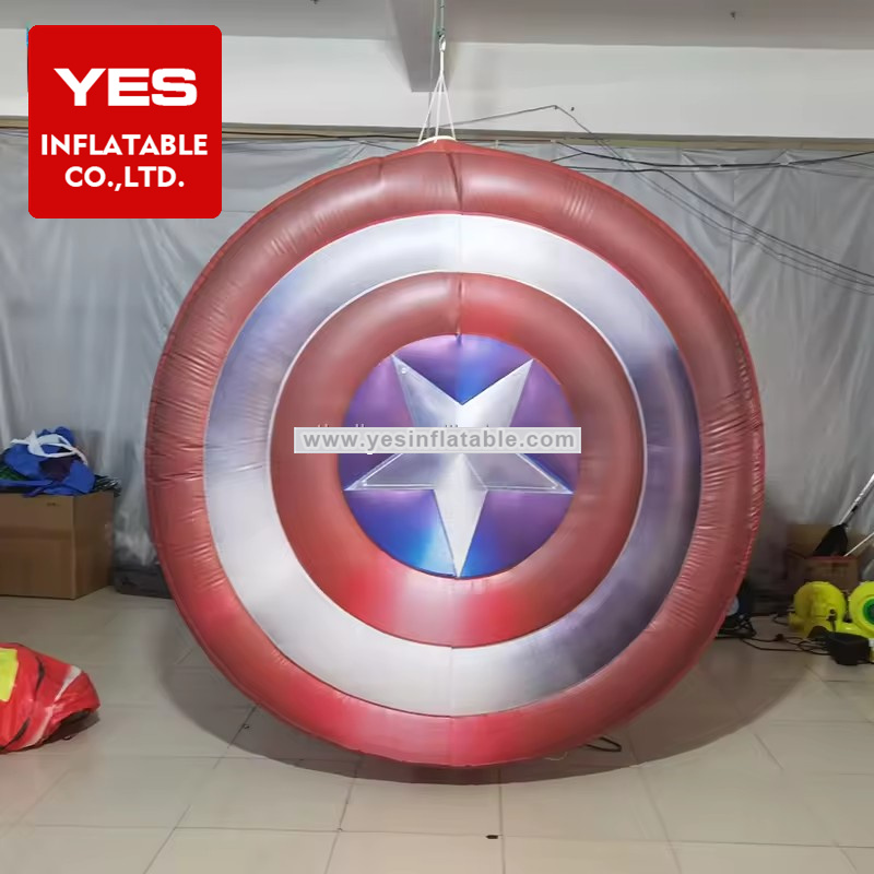 Factory Price Huge Inflatable Shield Inflatable Advertising Board For Movie Characters