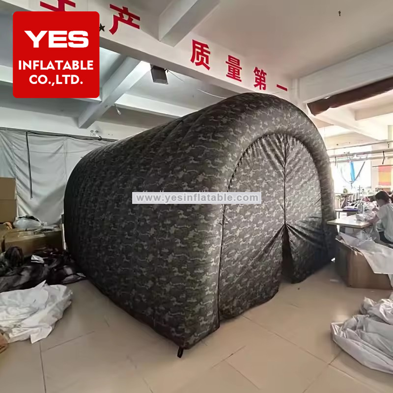 Hot Sale Inflatable Party Tent Tunnel Inflatable Sport Tunnel Blow Up Black Tunnel Entrance