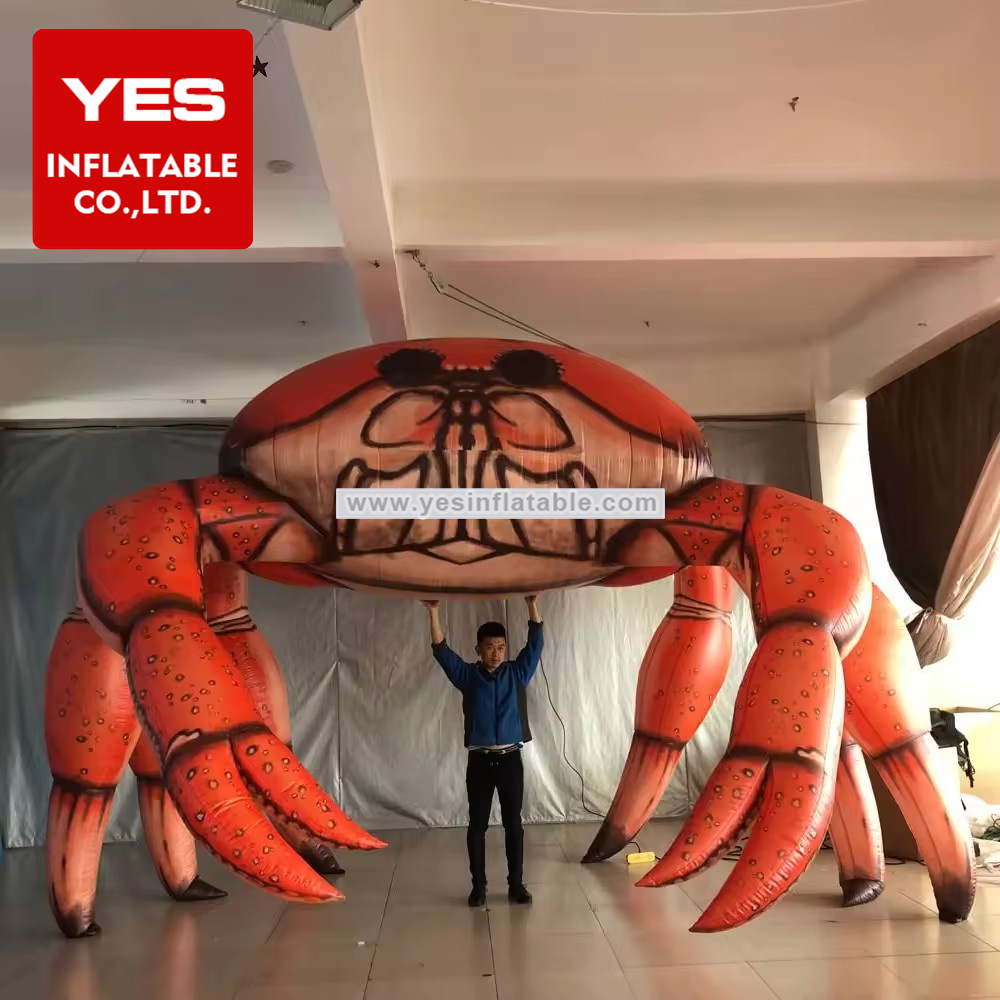 Giant Inflatable Animals Model Inflatable Crab For Outdoor Decoration