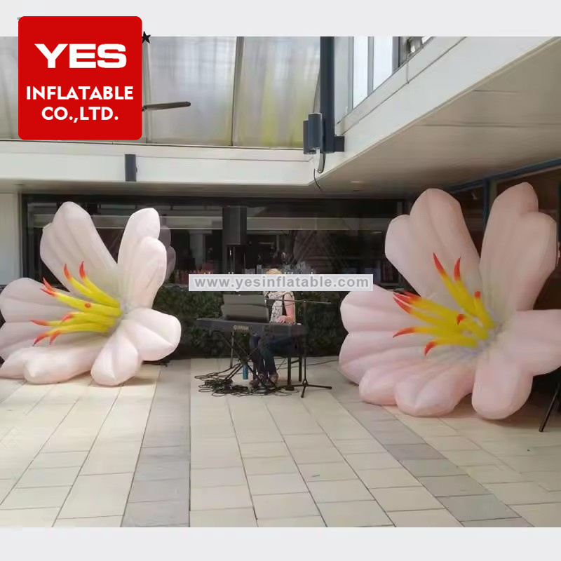 Best-Sale Outdoor Event Stage Use Inflatable Flower Decoration