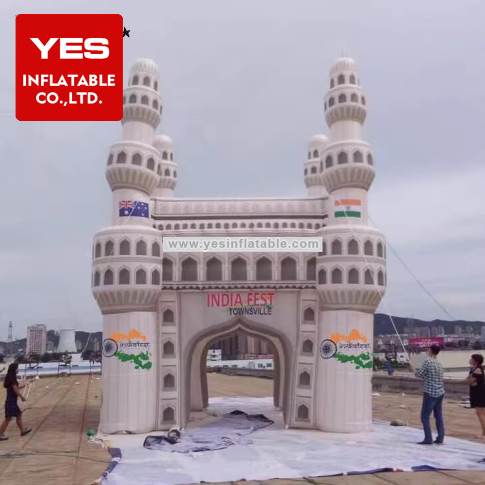 advertising inflatable tower, advertising inflatable building tower,inflatable castle