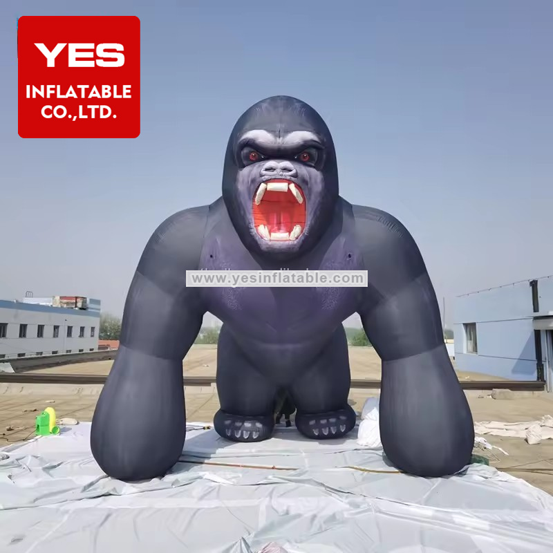 High Quality Inflatable Animal Model Inflatable Gorilla For Parties