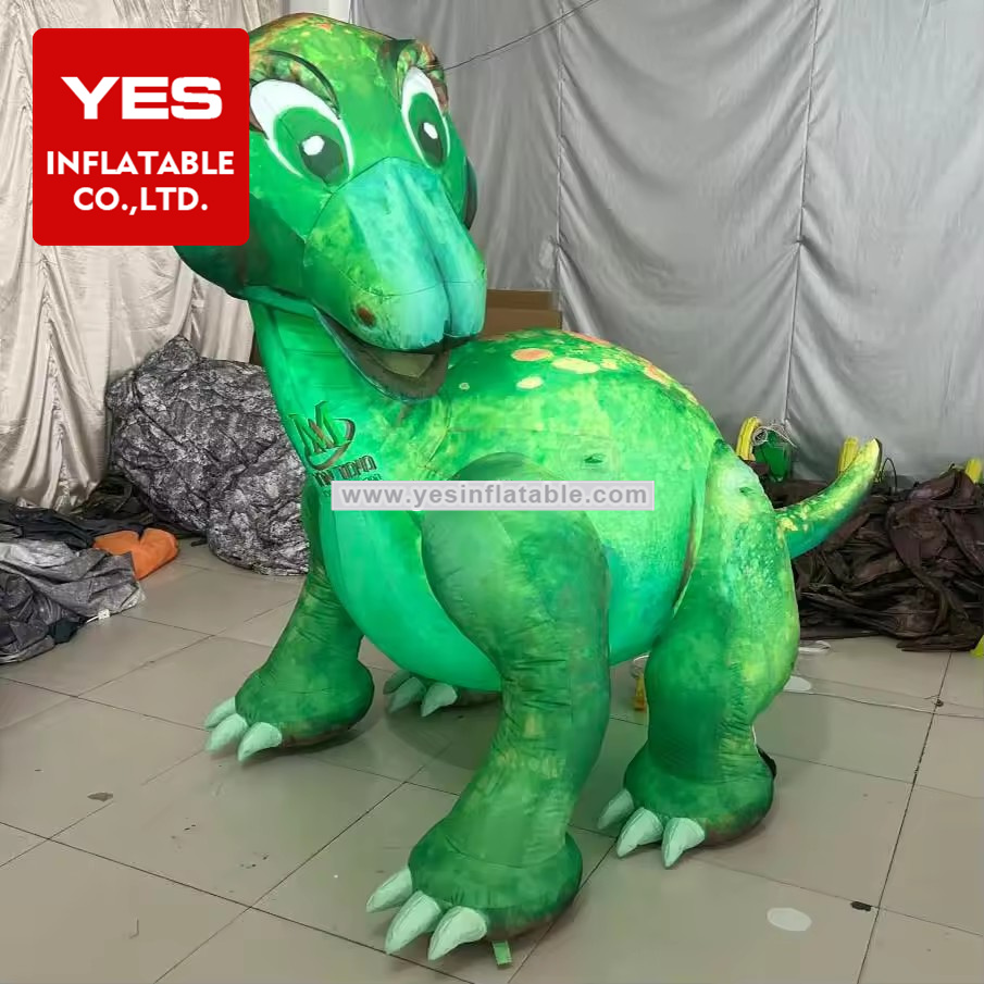 Customized Inflatable Cartoon Animal Model Cute Inflatable Dinosaur