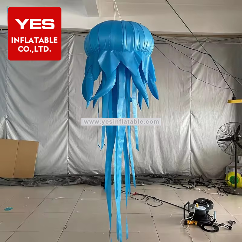 Custom Single Party Decoration Hanging Stage Decoration Inflatable Jellyfish