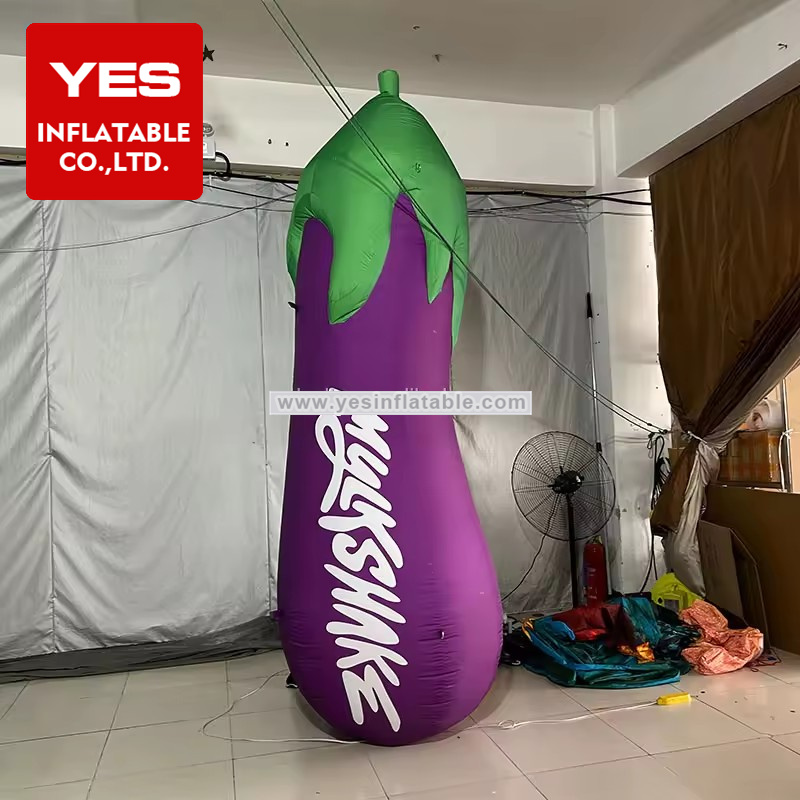 outdoor adverting inflatable eggplant inflatable vegetable inflatable product