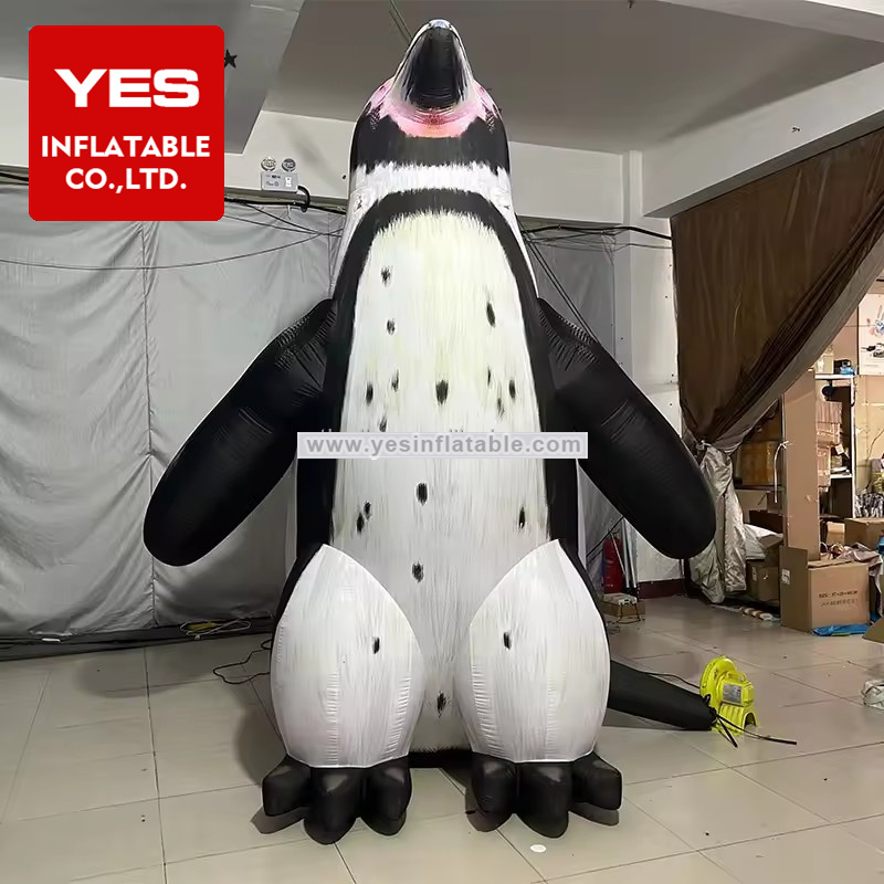 Large Outdoor Advertising Ocean Theme Party Decoration Inflatable Cartoon Animals Inflatable Penguins