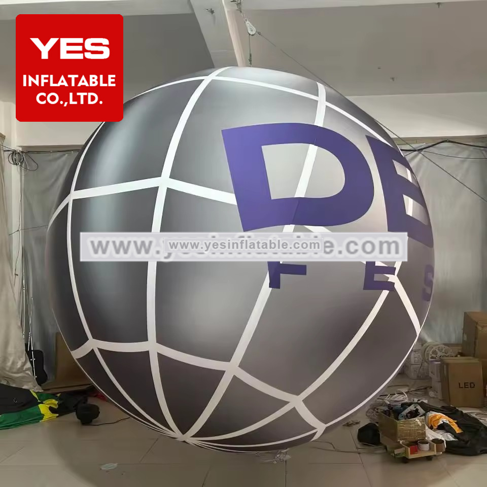 Customized Hanging Inflatable Balloon Event Decoration Inflatable Advertising Ball For Sale