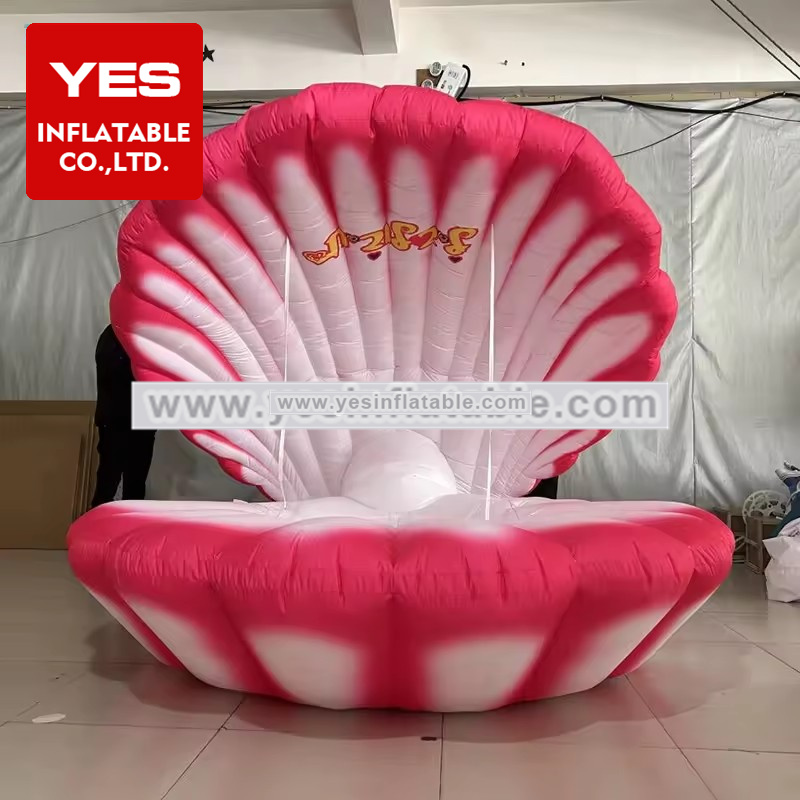 wedding stage decoration balloon shell shaped inflatable