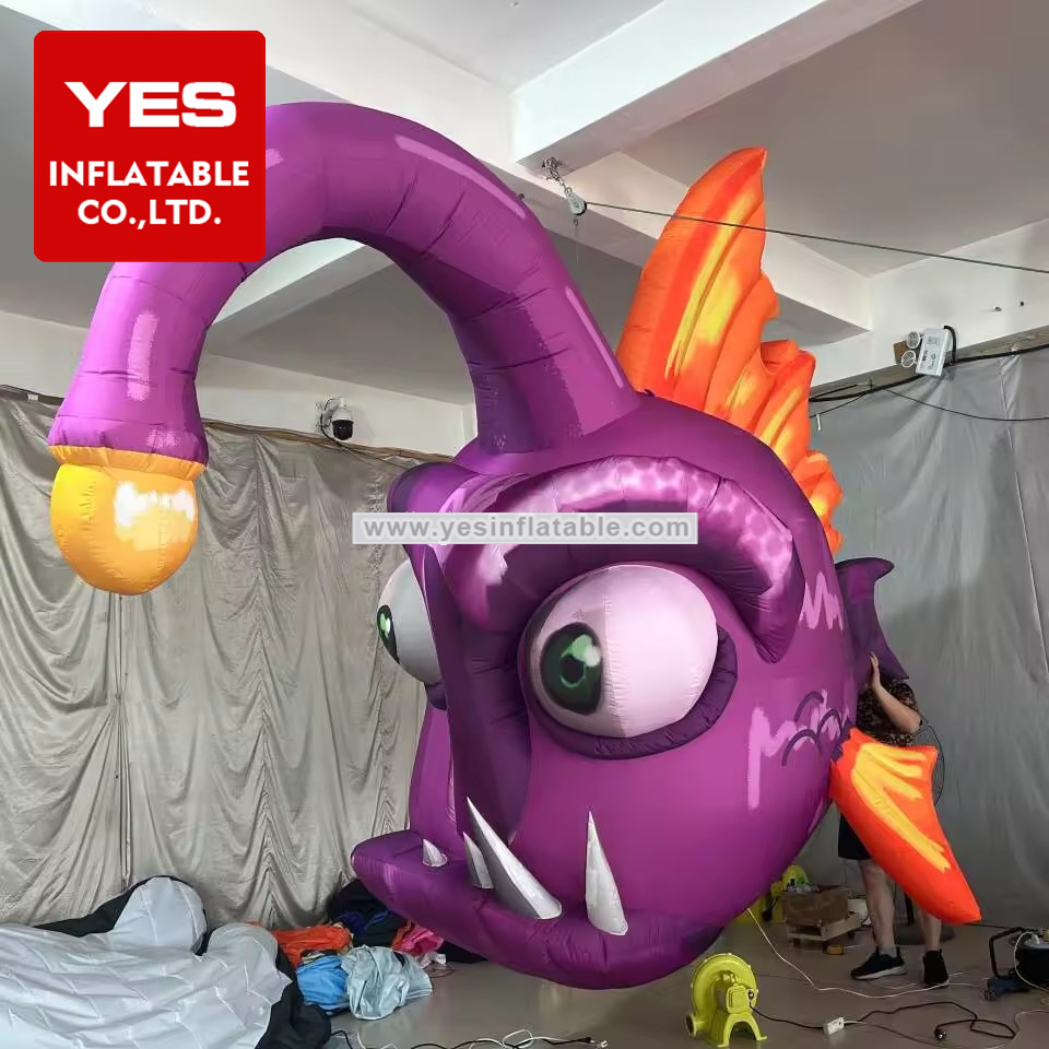 China Customized Inflatable Animal Model Inflatable Manta Ray Inflatable Fish