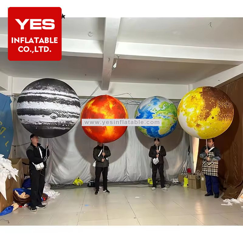 High-Quality Inflatable Balloon Parade Costume Inflatable Earth Planet Costume Show Clothes