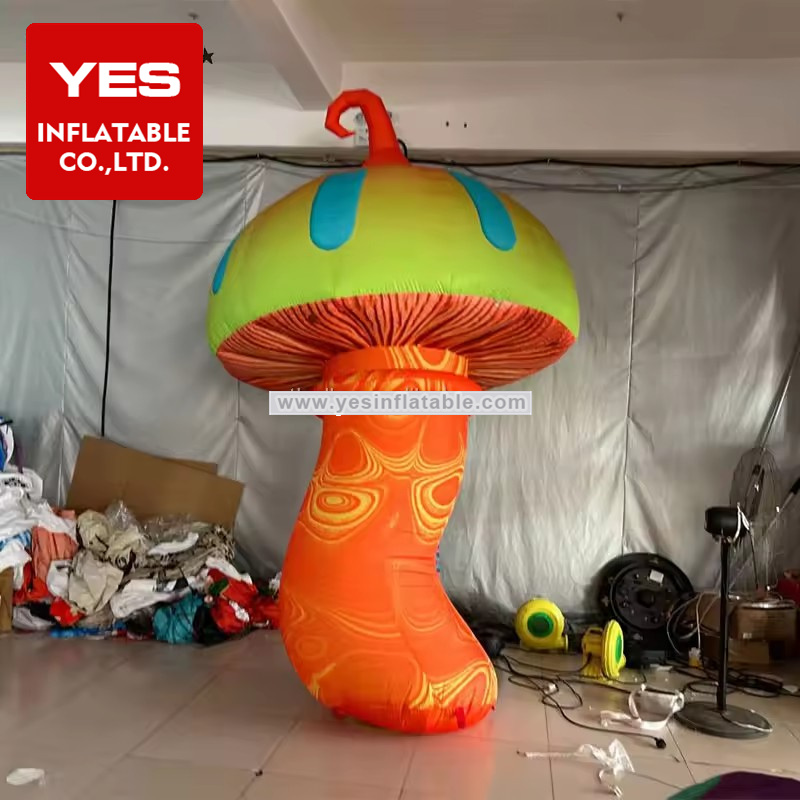 Advertising Inflatable Mushroom Inflatable Model With Led For Sale