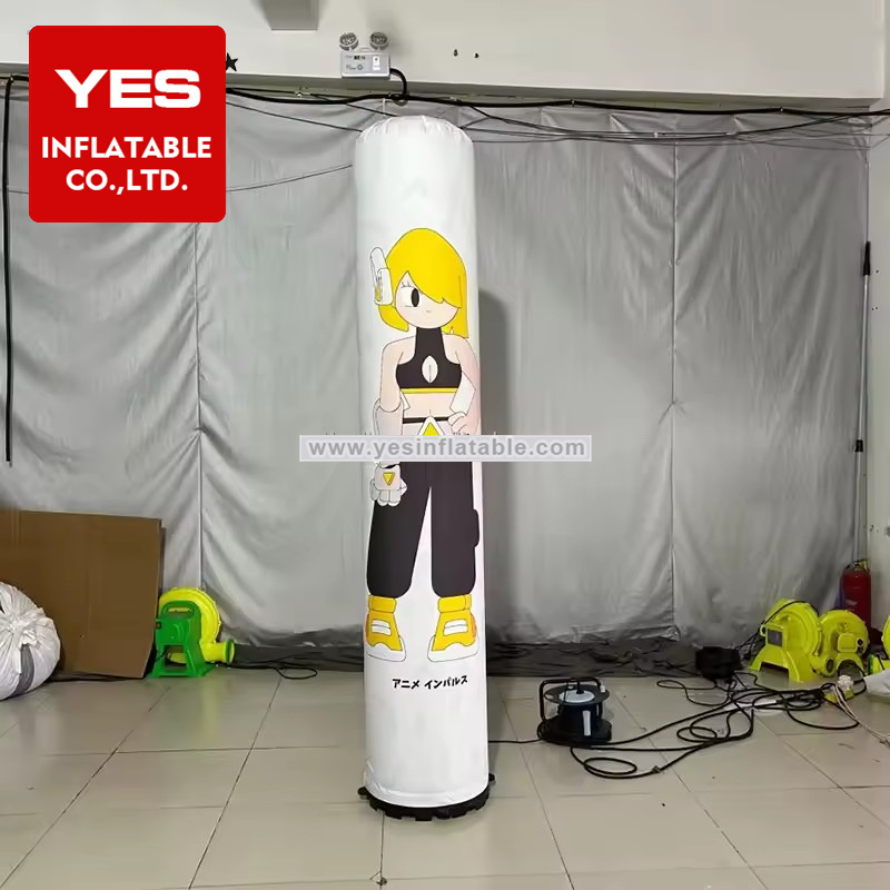 Advertising Led Light Colorful Inflatable Pillar Inflatable Column Inflatable Tube