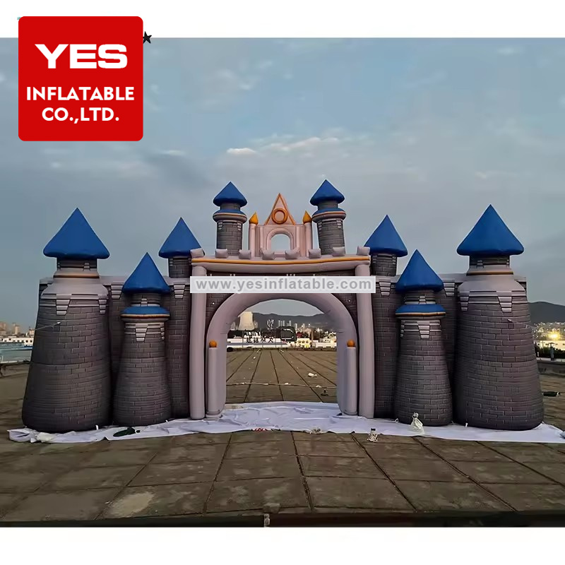 Custom High Quality Inflatable Arch Inflatable Fairy Tale Castle Arch Inflatable Archway