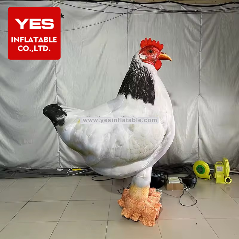 Best Inflatable Walking Cartoon Inflatable Hen Costume Walking Inflatable Chicken Costume For Sale