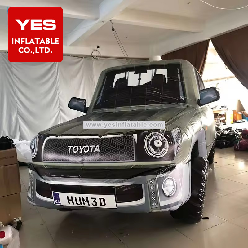 Custom Inflatable Car Model Inflatable Pickup Car For Advertising Promotion