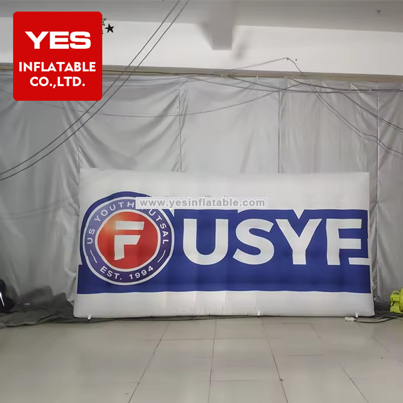 Outdoor Advertising Inflatable Shape Banner Custom Giant Inflatable Billboard