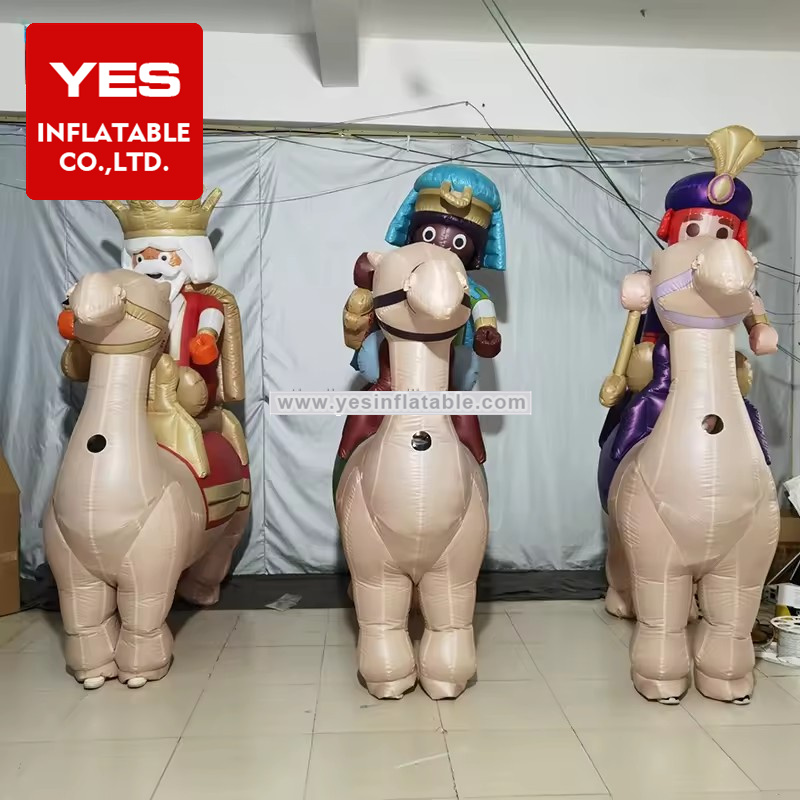 Factory Customized Inflatable Moving Cartoon Inflatable Camel Prince Costume