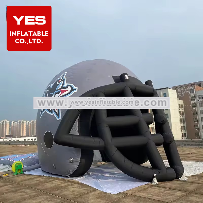 Hot Sale Giant Inflatable Football Tunnel Inflatable Helmet Entrance Tunnel For Sale