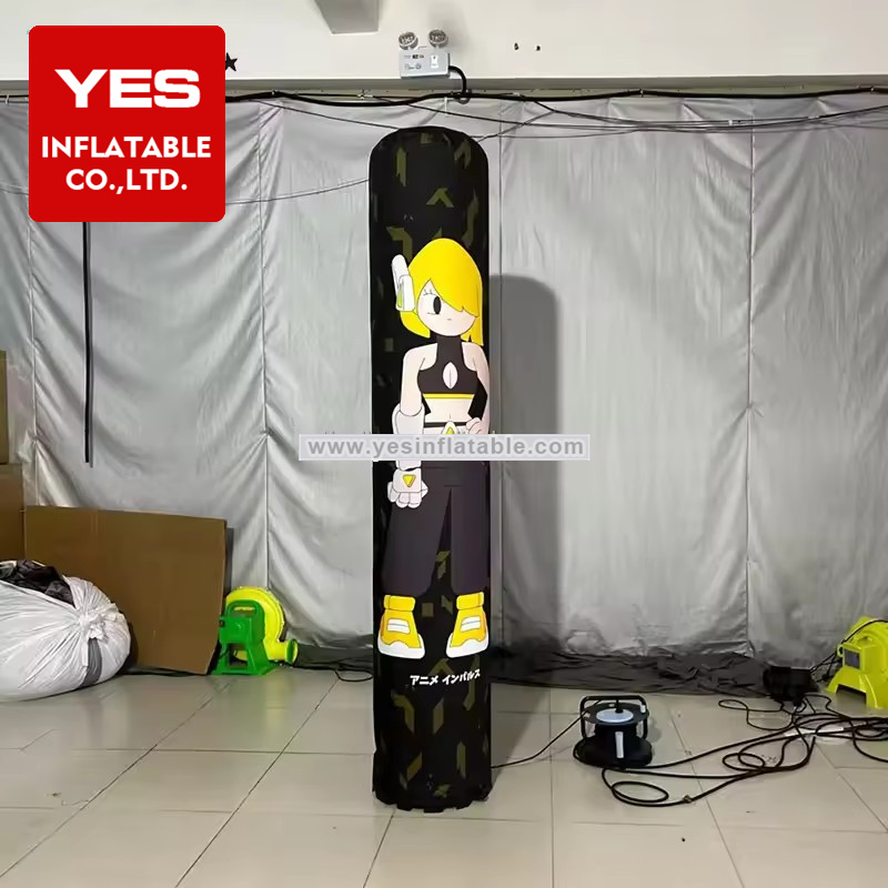 Outdoor Advertising Display Inflatable Tube Inflatable Column