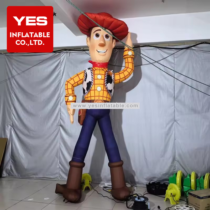 Best Design Inflatable Cartoon Charater Model Inflatable Cowboy