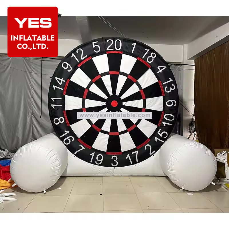 Giant Inflatable Football Kick Inflatable Soccer Ball Dart Board