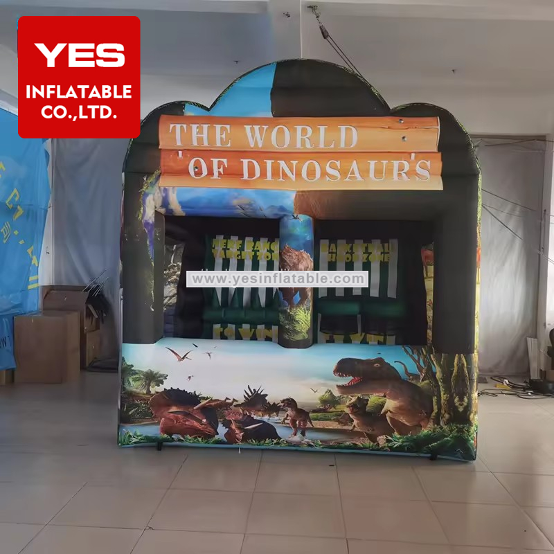 Custom inflatable food concession booth drink stand tent inflatable market stall for advertising