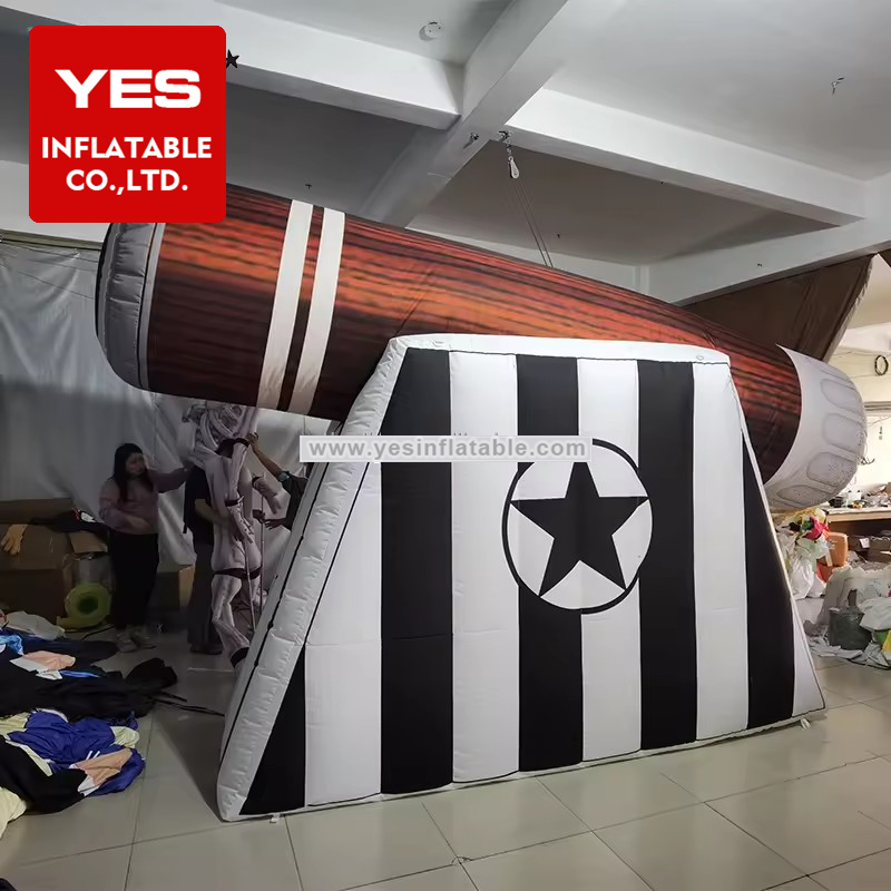 Advertising Inflatable models Huge inflatable cannon model