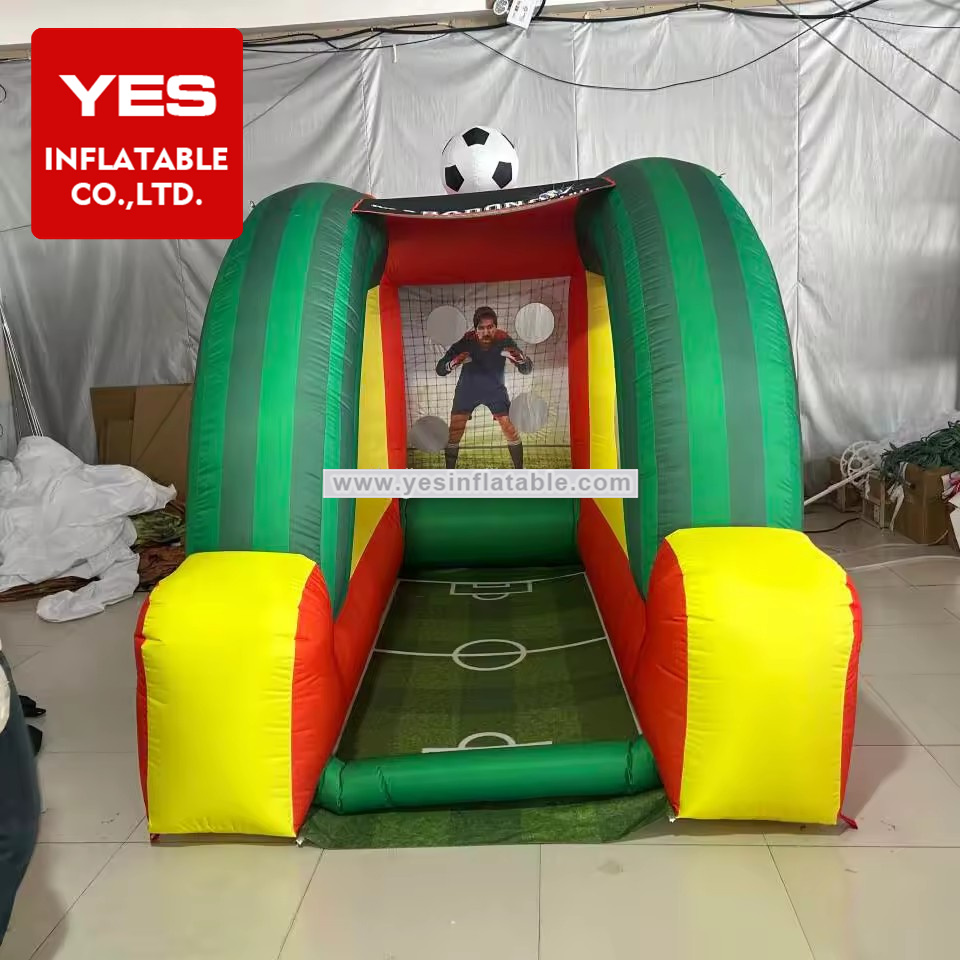 Interactive game football shootout inflatable soccer shoot out