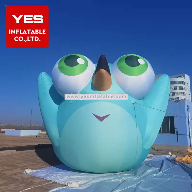 Customized Inflatable Cartoon Animal Chicken Model Amusement Park Stage Square Inflatable Bird