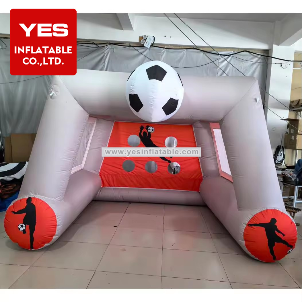 Sport Speed Cage Inflatable Soccer Target Inflatable Football Field Goal