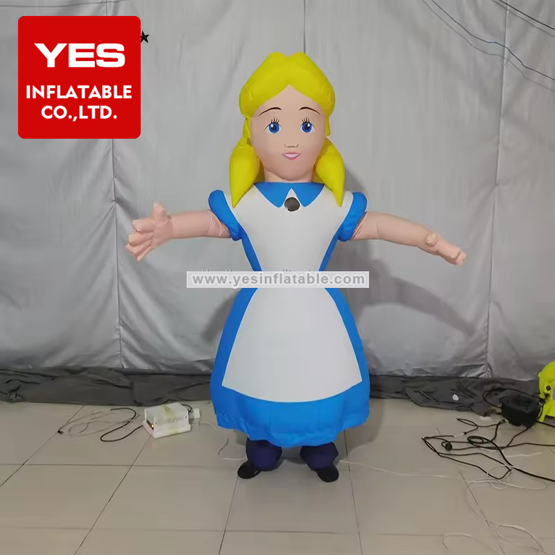 High quality animated cartoon characters inflatable cartoon girls