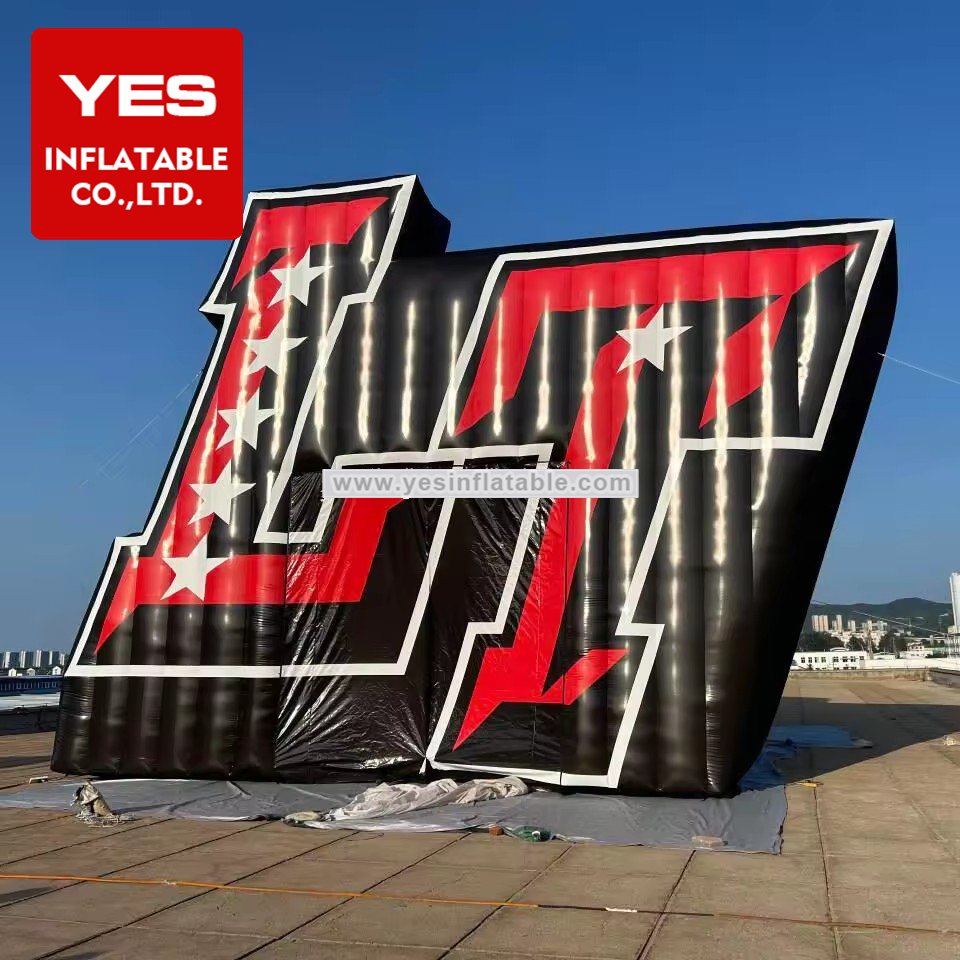 Customized Inflatable Sport Tunnel Inflatable Square Tunnel For Advertising