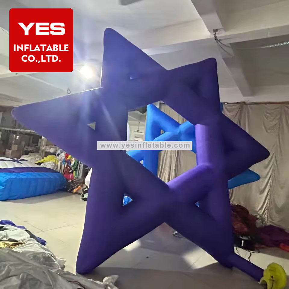 Advertising Display Inflatable Sign Inflatable Star For Outdoor