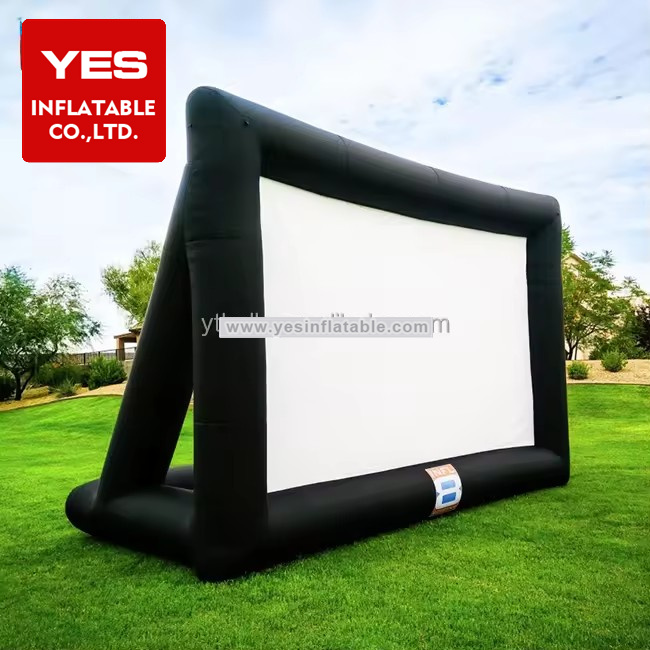 Outdoor large size Inflatable Projector Screen / Inflatable Cinema Theater Screen / Inflatable Movie Screen