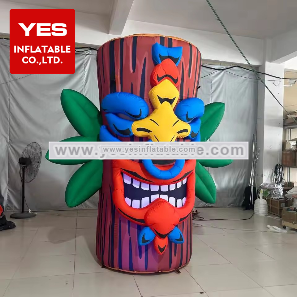 Attractive Party Props Inflatable Tube Decoration Inflatable Tiki Column