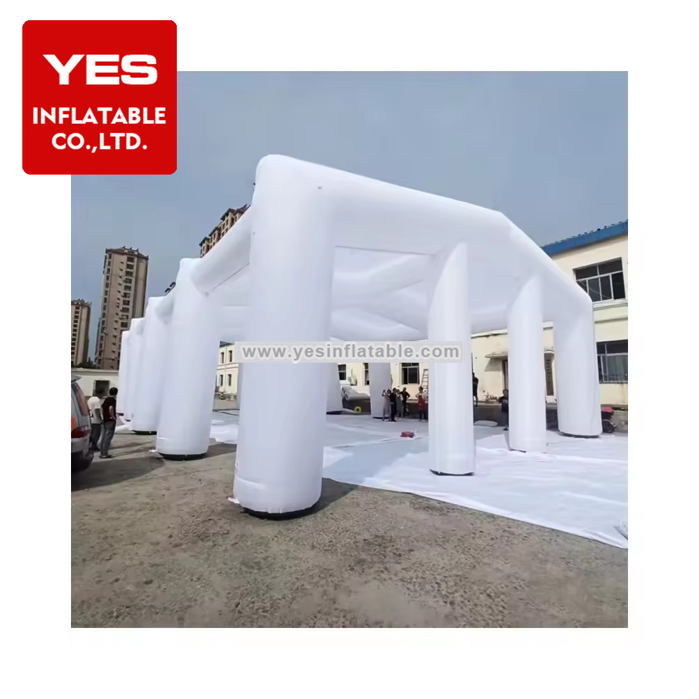 Single PVC roof large inflatable tent / party event inflatable structure tent / wedding   party tent