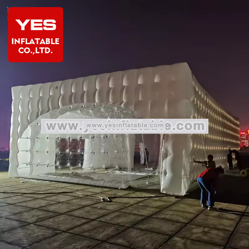 High Quality Inflatable Cube Tent White Inflatable Event Tent