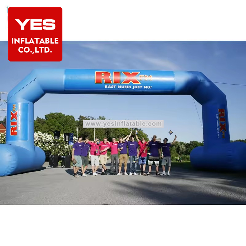 New Design Custom Advertising Entrance Arch Inflatable Square Arch