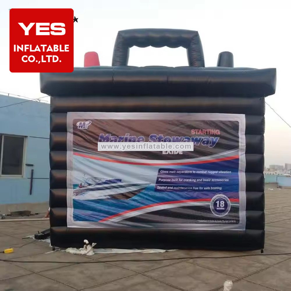 custom power mobile battery model inflatable outdoor advertising